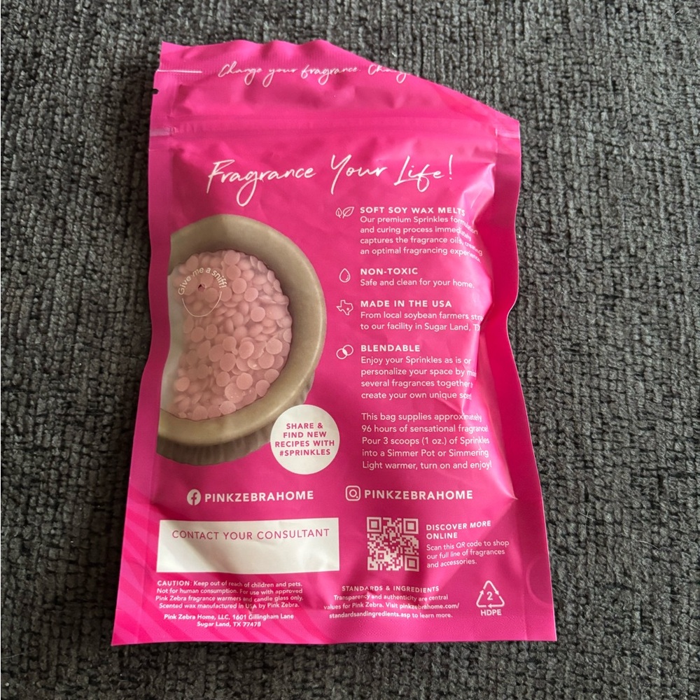 Pink Zebra Sprinkles - Picture 2 of 2
